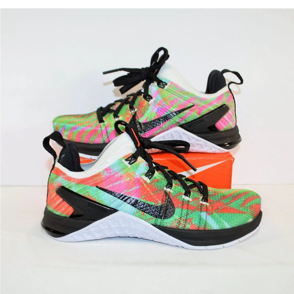 Nike Metcon DSX Flyknit Wod Paradise Crossfit Work Out Training Shoes
